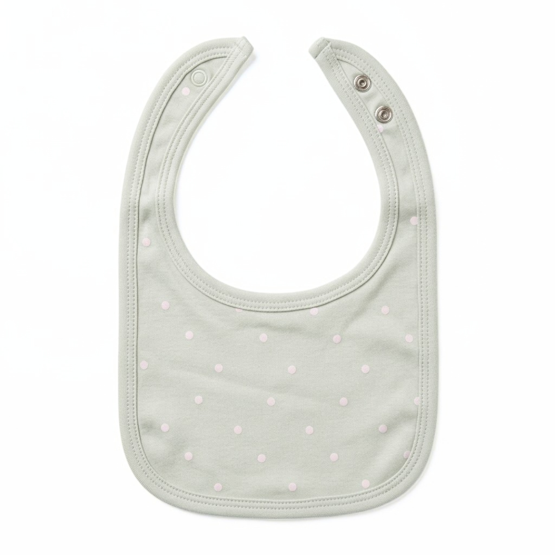 Newborn Baby Bibs Soft Printed Interlock – 3-Piece Pack