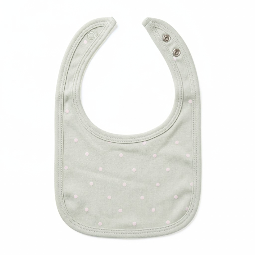 Newborn Baby Bibs Soft Printed Interlock – 3-Piece Pack