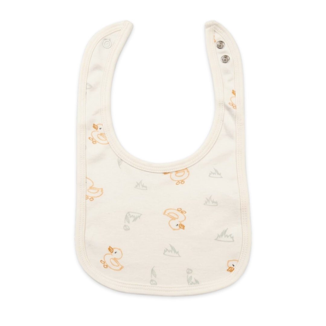 Newborn Baby Bibs Soft Printed Interlock – 3-Piece Pack