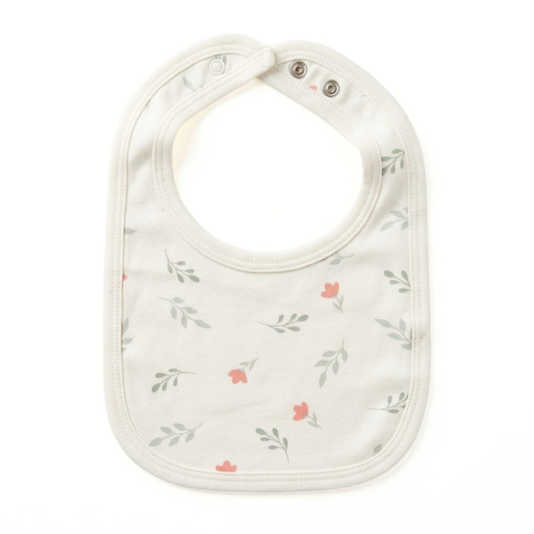 Newborn Baby Bibs Soft Printed Interlock – 3-Piece Pack