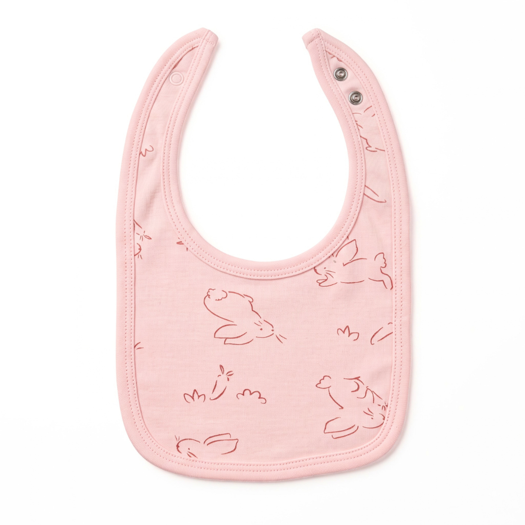 Newborn Baby Bibs Soft Printed Interlock – 3-Piece Pack