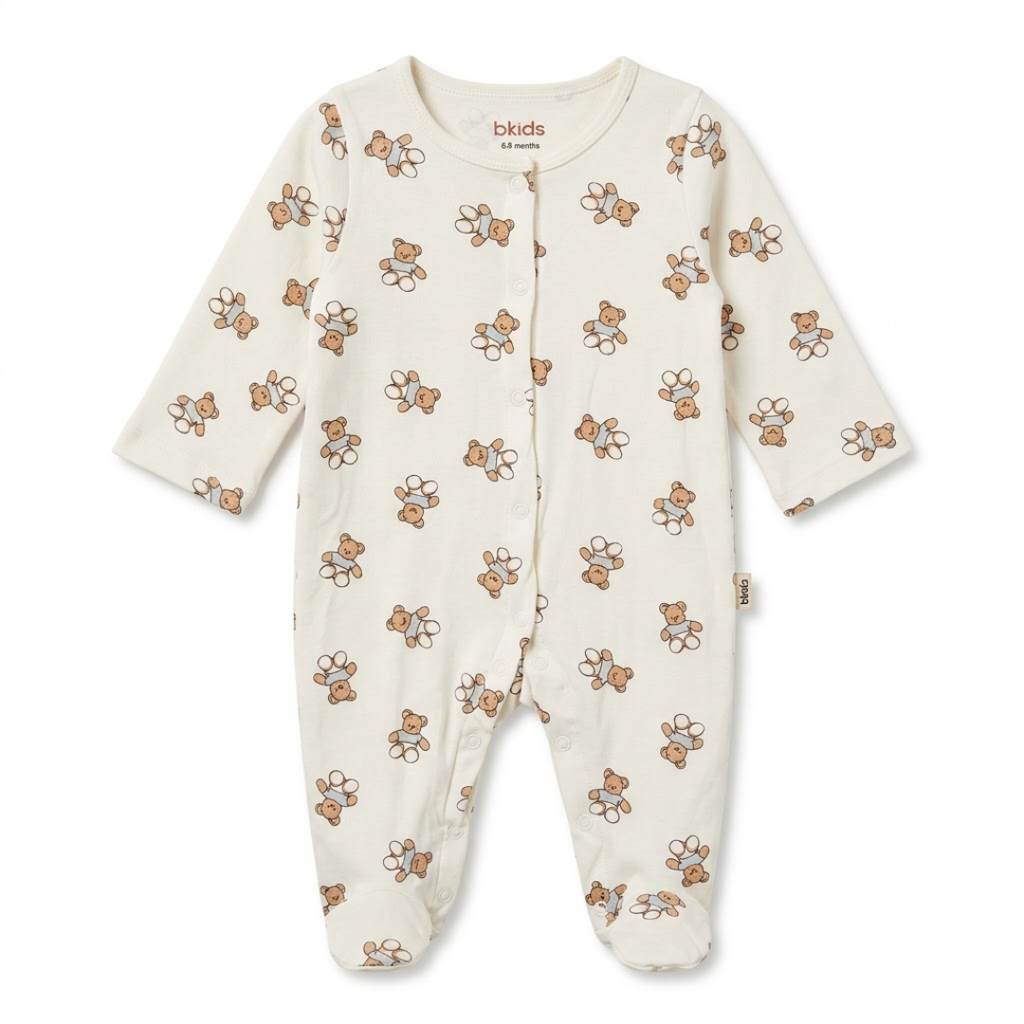 Sleepe suit CF Button Opening 5 Piece Pack
