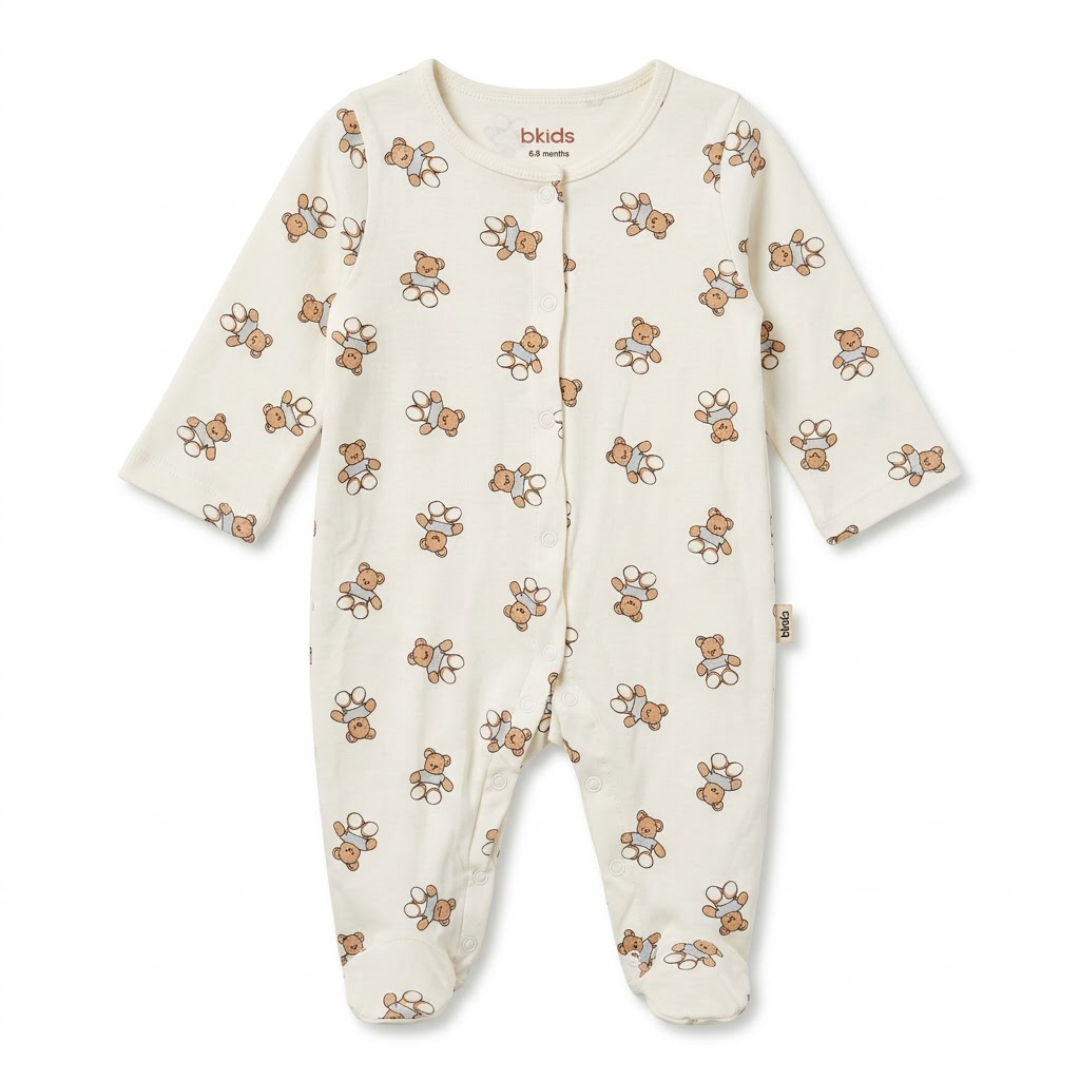 Sleepe suit CF Button Opening 5 Piece Pack