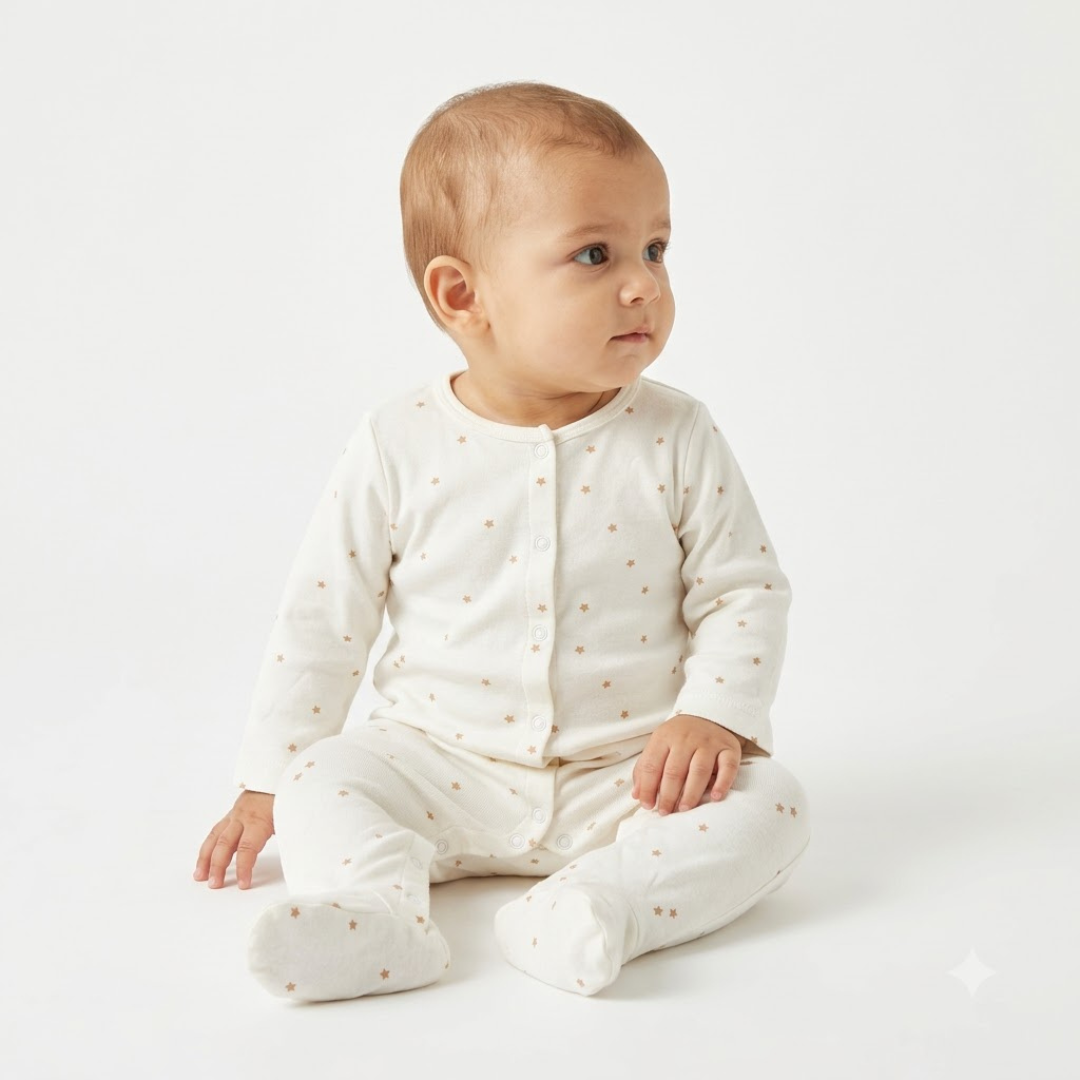 Sleepe suit CF Button Opening 5 Piece Pack