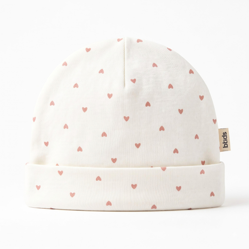 Newborn Baby Printed Caps – 3-Piece Pack