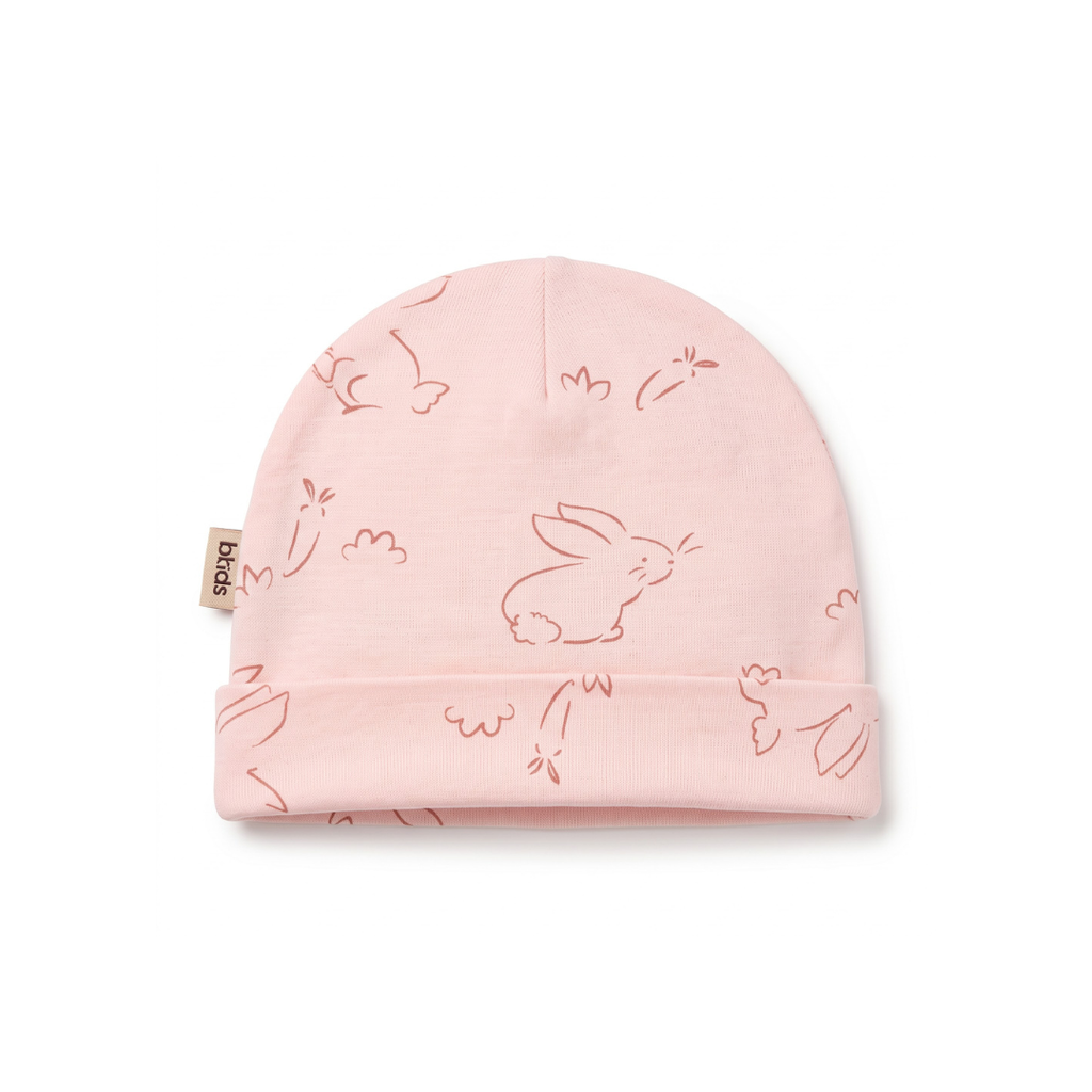 Newborn Baby Printed Caps – 3-Piece Pack