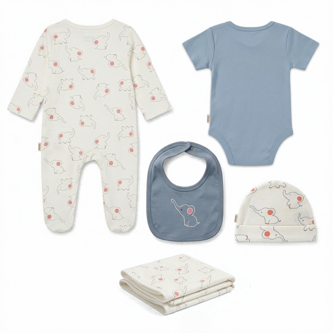Newborn Baby Starter Gift Set 6 Piece Pack