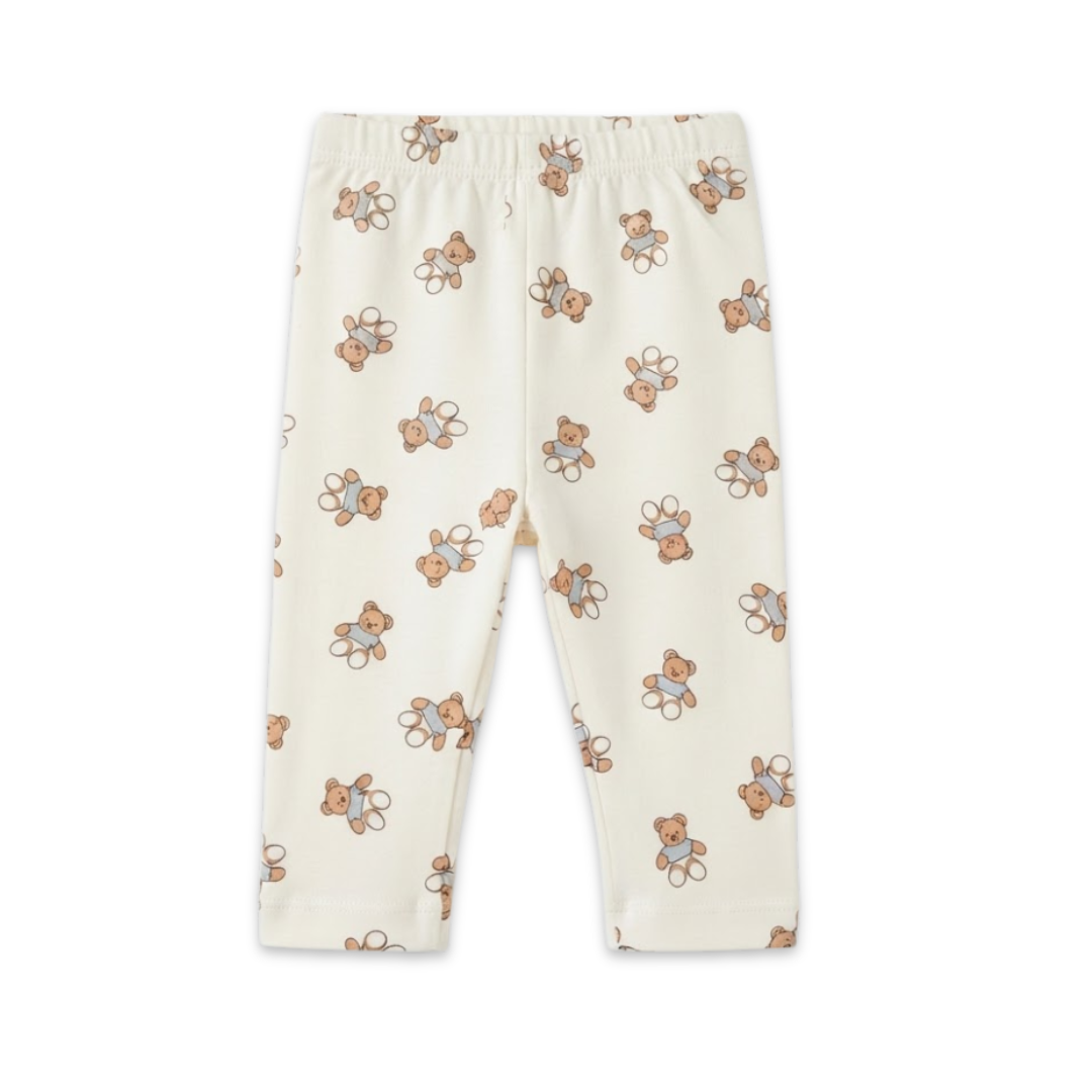 Newborn Baby Cotton Interlock  Pyjama Pants – 3 Piece Pack