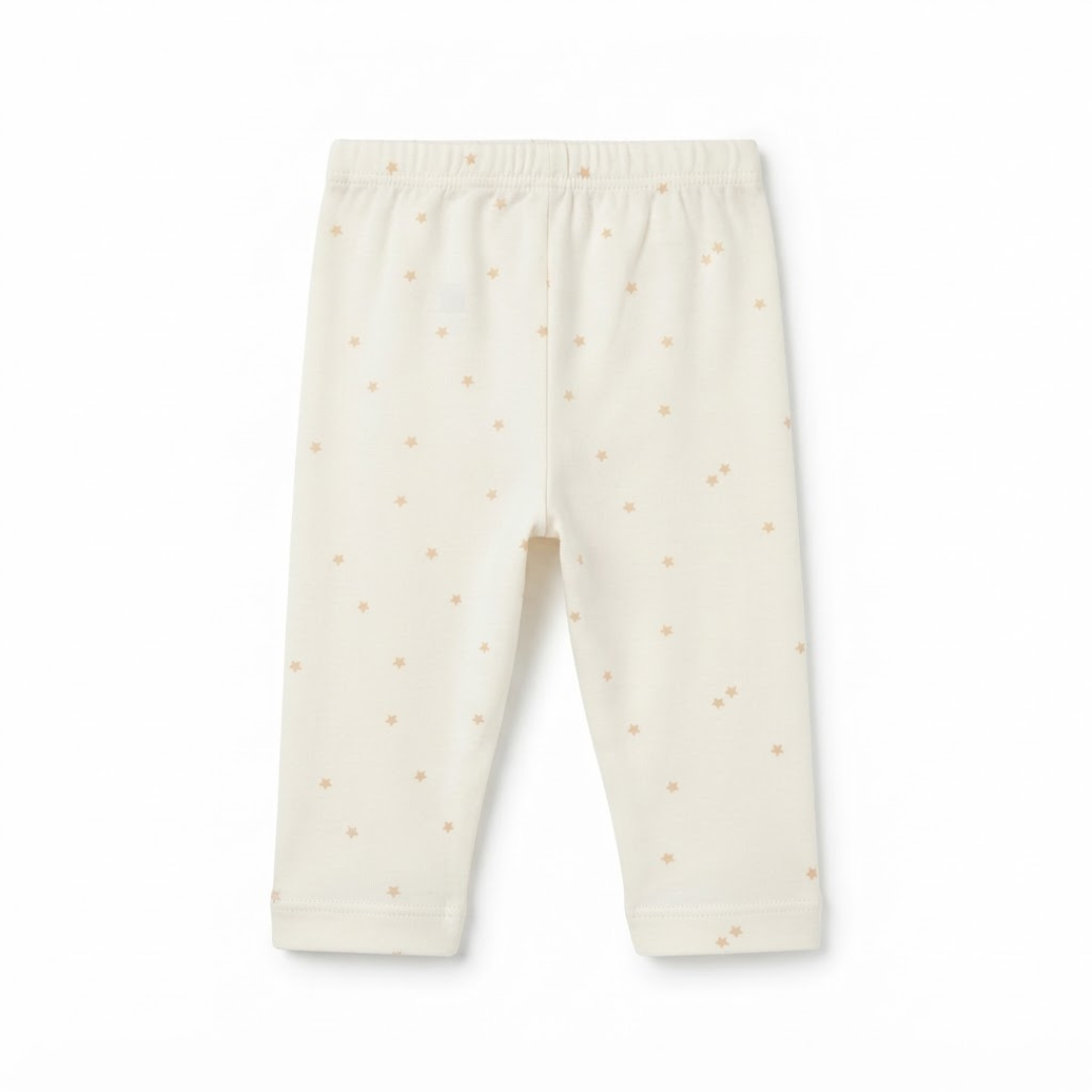 Newborn Baby Cotton Interlock  Pyjama Pants – 3 Piece Pack