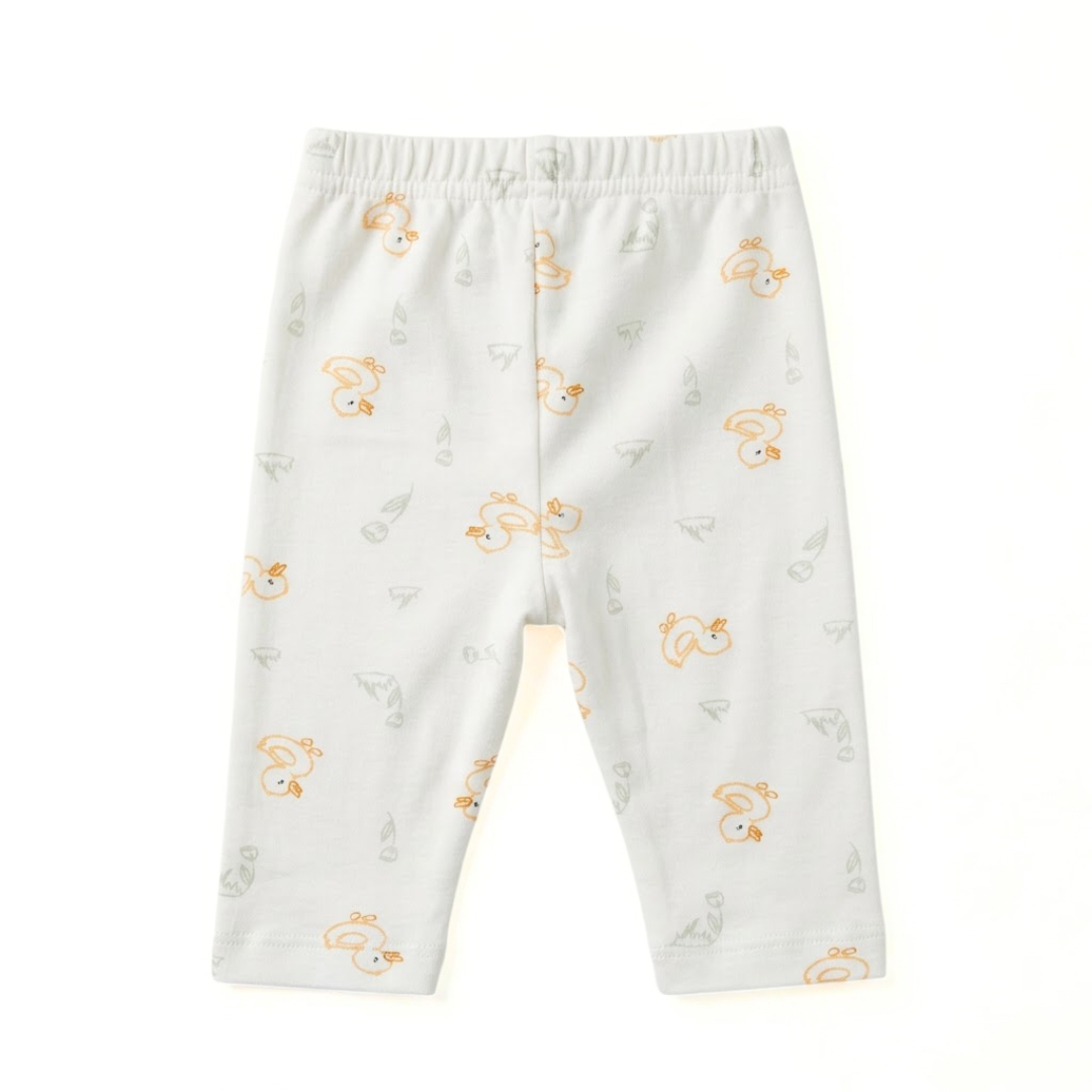 Newborn Baby Cotton Interlock  Pyjama Pants – 3 Piece Pack