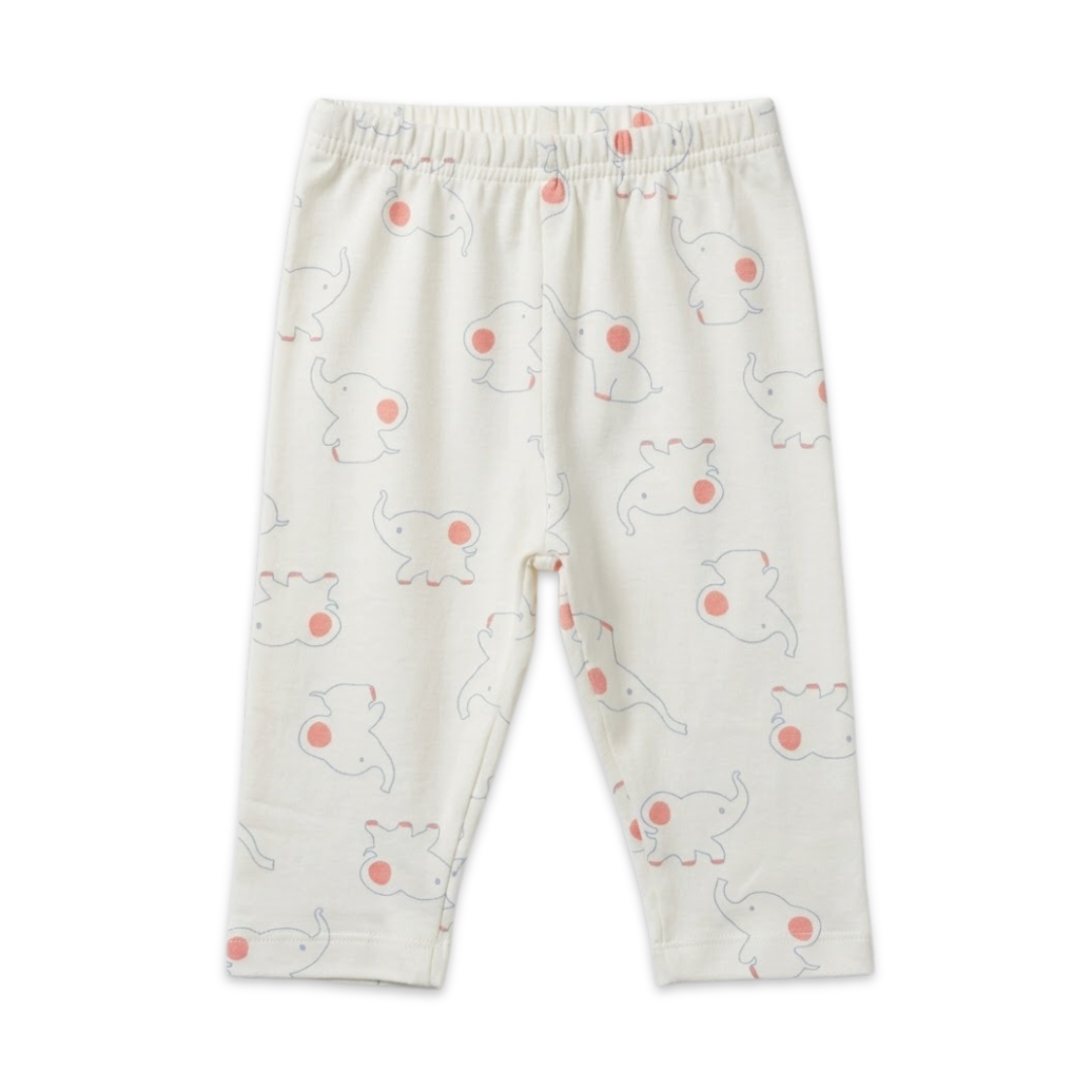 Newborn Baby Cotton Interlock  Pyjama Pants – 3 Piece Pack