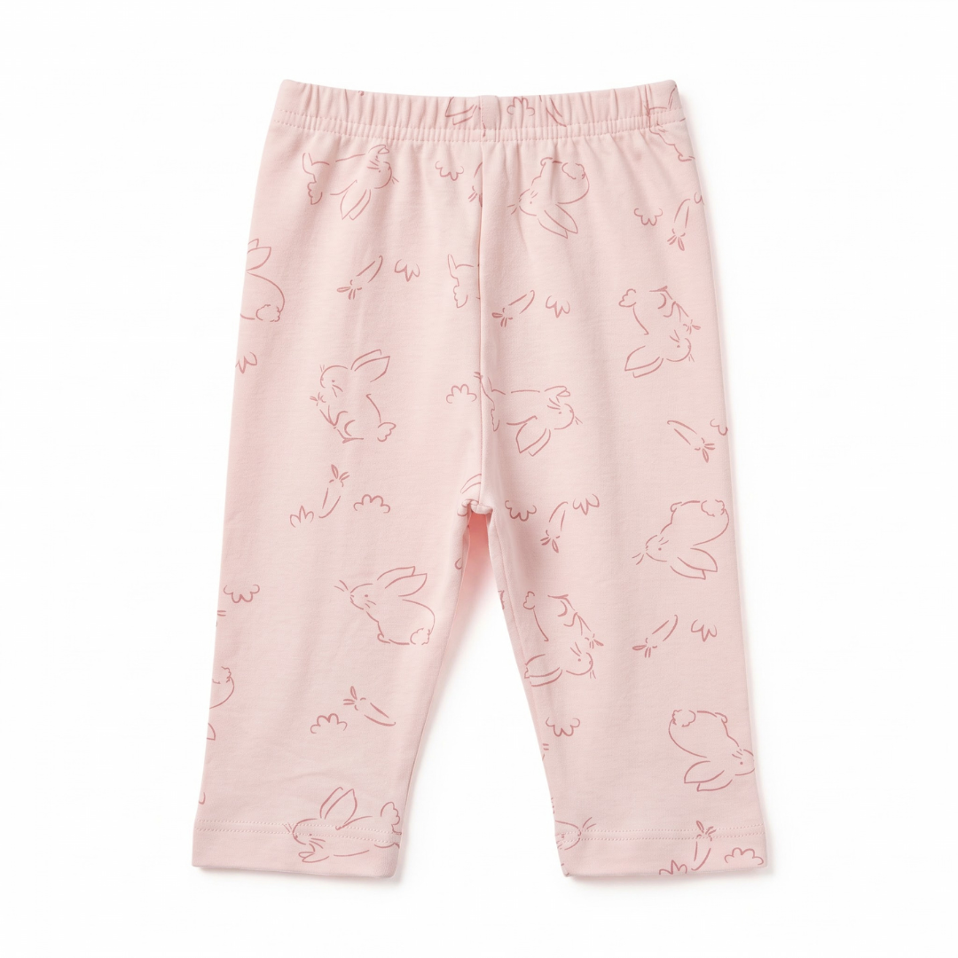 Newborn Baby Cotton Interlock  Pyjama Pants – 3 Piece Pack