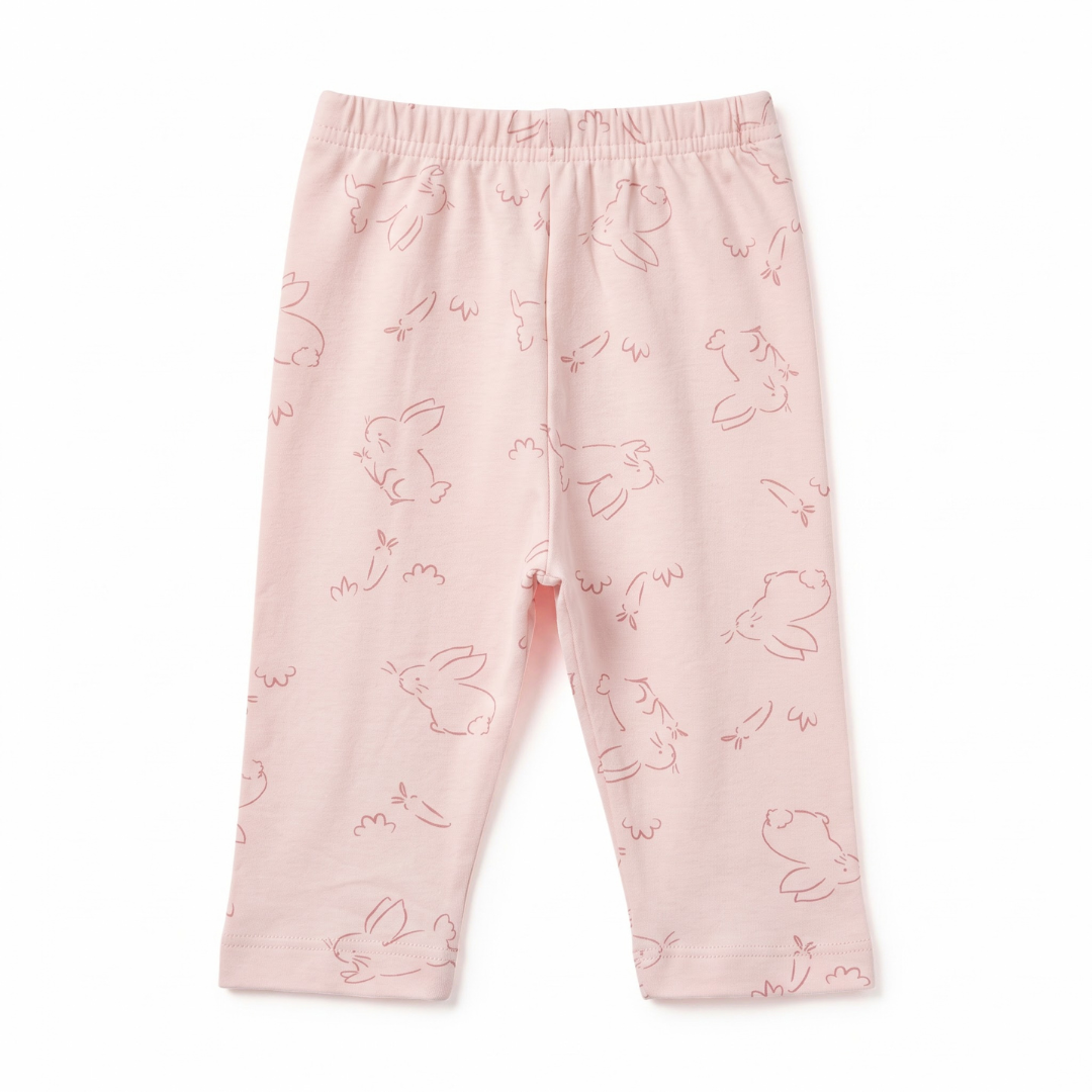 Newborn Baby Cotton Interlock  Pyjama Pants – 3 Piece Pack