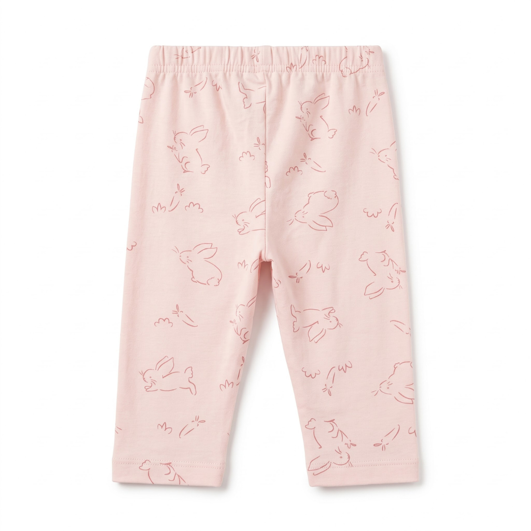 Newborn Baby Cotton Interlock  Pyjama Pants – 3 Piece Pack