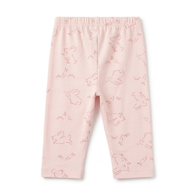 Newborn Baby Cotton Interlock  Pyjama Pants – 3 Piece Pack