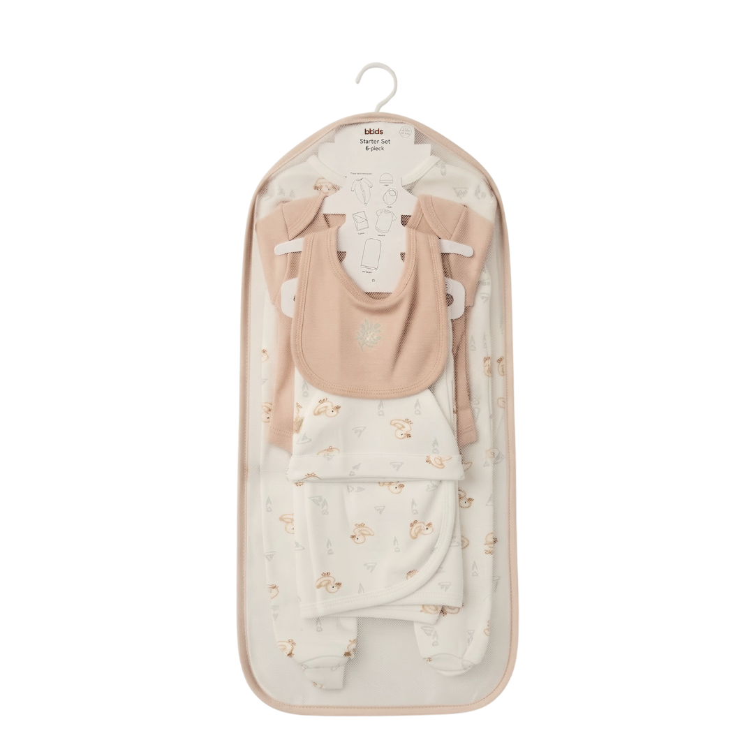 Newborn Baby Starter Gift Set 6 Piece Pack