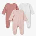 Sleepe suit CF Button Opening 3 Piece Pack