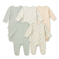 Sleepe suit CF Button Opening 5 Piece Pack
