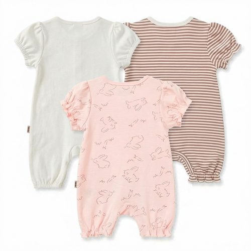 Romper Short Sleeve 3 Piece Pack