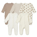 Sleepe suit CF Button Opening 5 Piece Pack