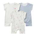 Romper Short Sleeve 3 Piece Pack