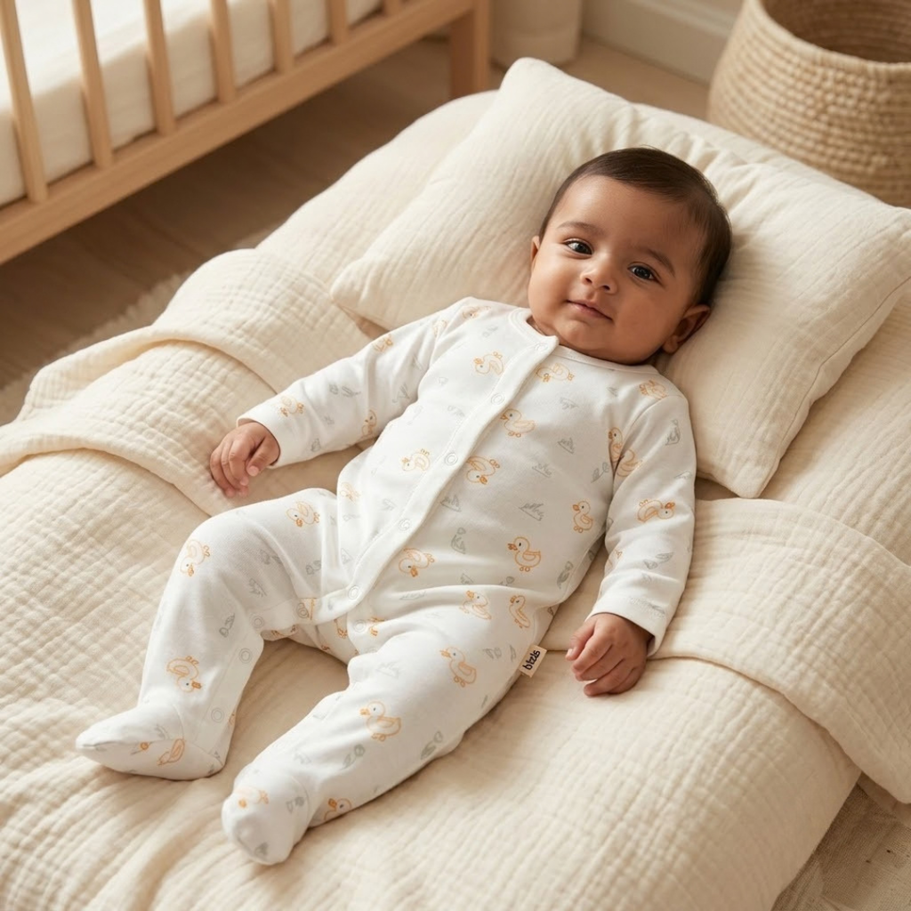Sleepe suit CF Button Opening 3 Piece Pack