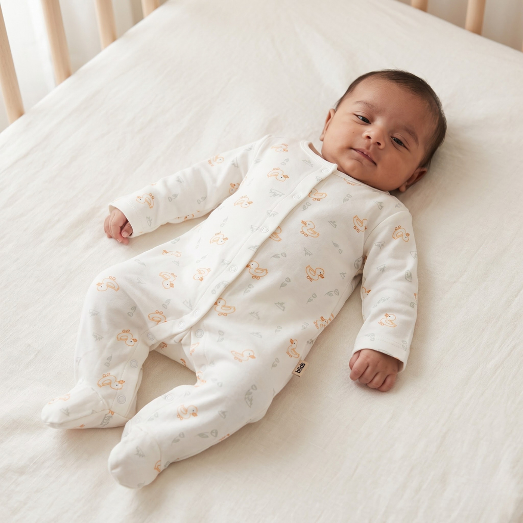 Sleepe suit CF Button Opening 5 Piece Pack