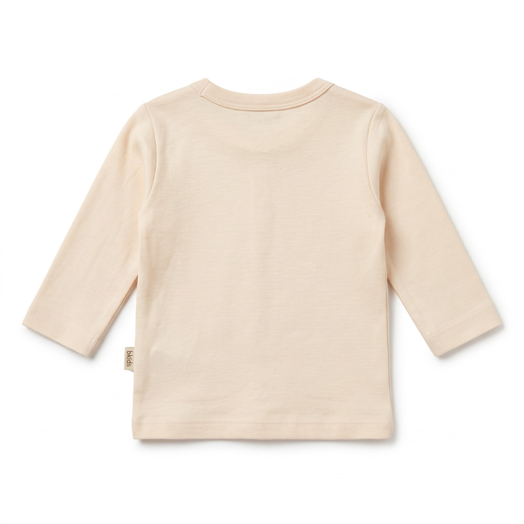 Newborn Baby Long Sleeve Front Open Vest T Shirt– 3 Piece Pack