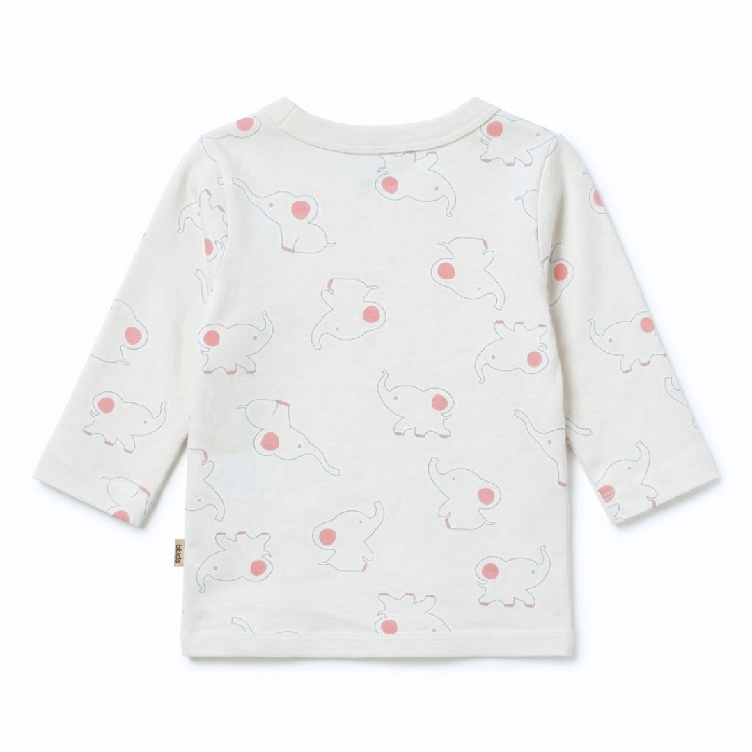 Newborn Baby Long Sleeve Front Open Vest T Shirt– 3 Piece Pack