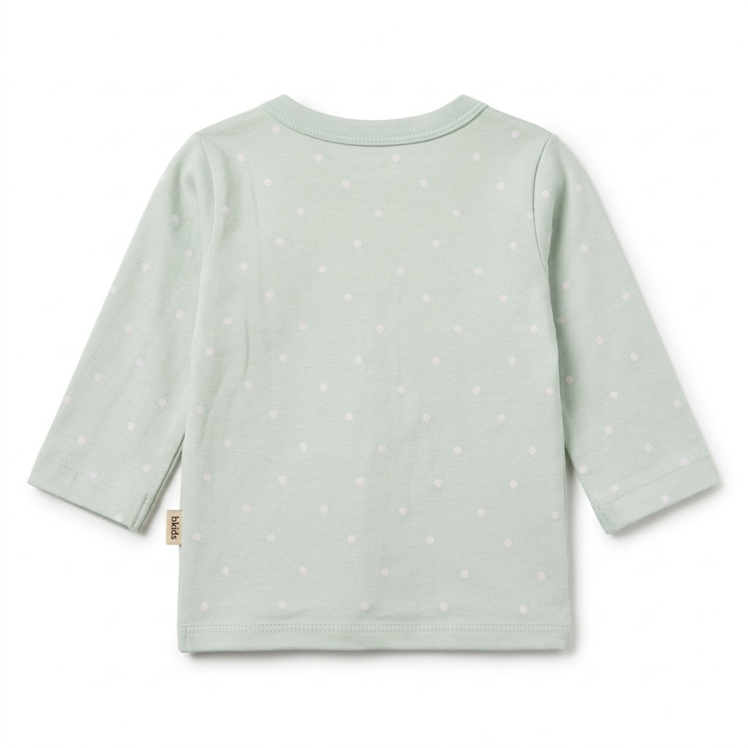 Newborn Baby Long Sleeve Front Open Vest T Shirt– 3 Piece Pack
