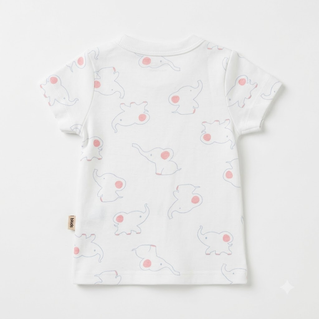 Newborn Baby Short Sleeve Front Open Vest T Shirt– 3 Piece Pack