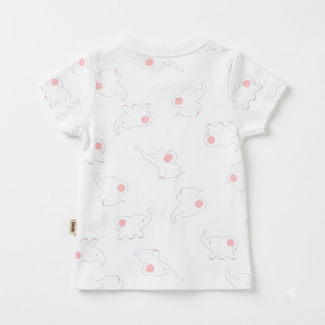Newborn Baby Short Sleeve Front Open Vest T Shirt– 3 Piece Pack