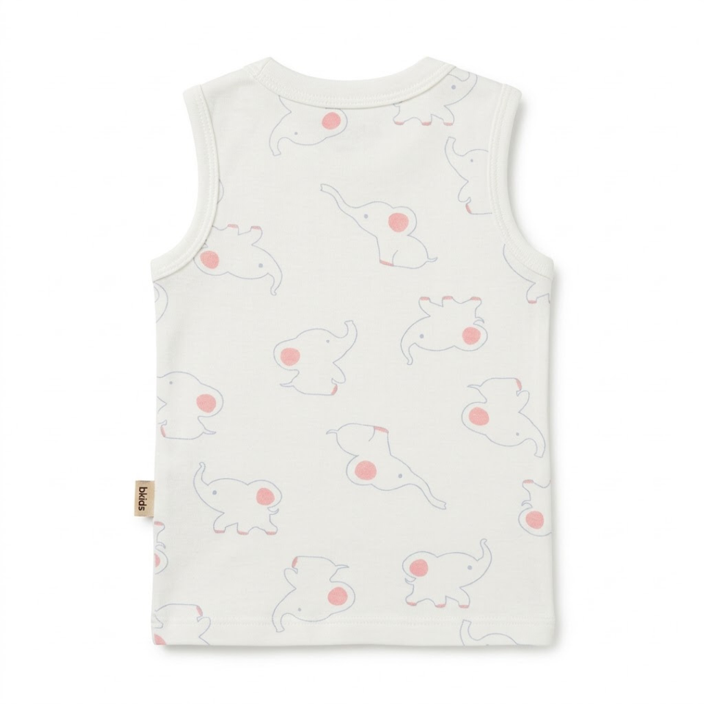 Newborn Baby Sleeveless Front Open Vest T Shirt– 3 Piece Pack