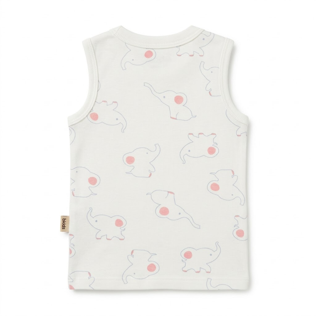 Newborn Baby Sleeveless Front Open Vest T Shirt– 3 Piece Pack