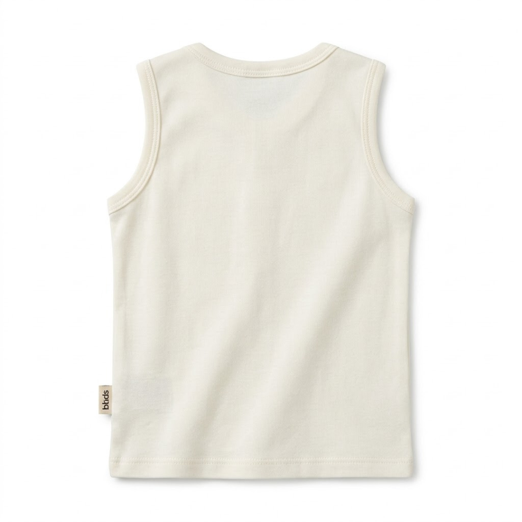 Newborn Baby Sleeveless Front Open Vest T Shirt– 3 Piece Pack