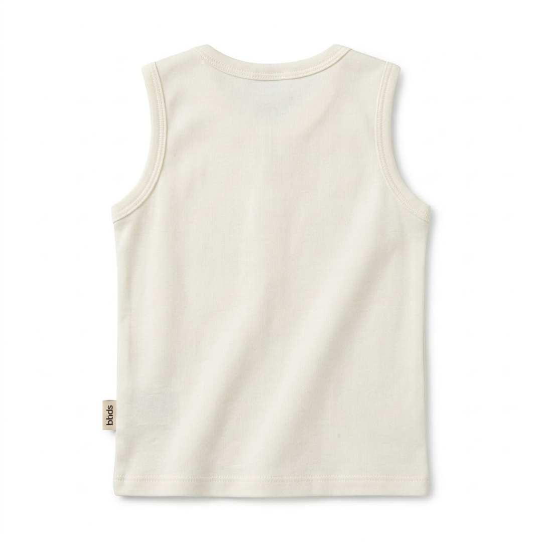 Newborn Baby Sleeveless Front Open Vest T Shirt– 3 Piece Pack