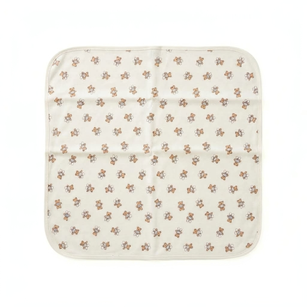 Printed Bunny Baby Towel Hood & No Hood– 2 Piece Pack