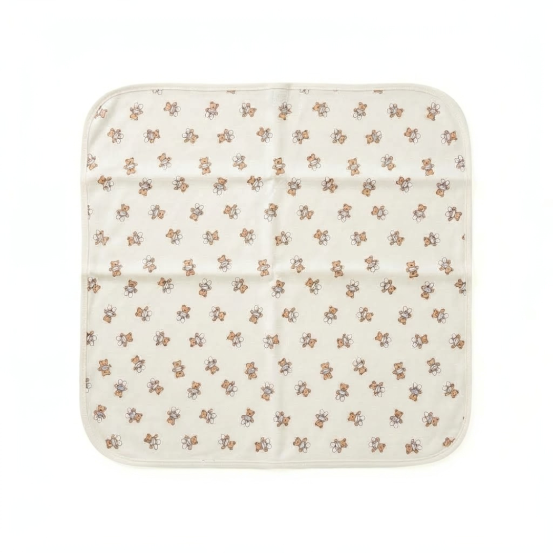 Printed Bunny Baby Towel Hood & No Hood– 2 Piece Pack
