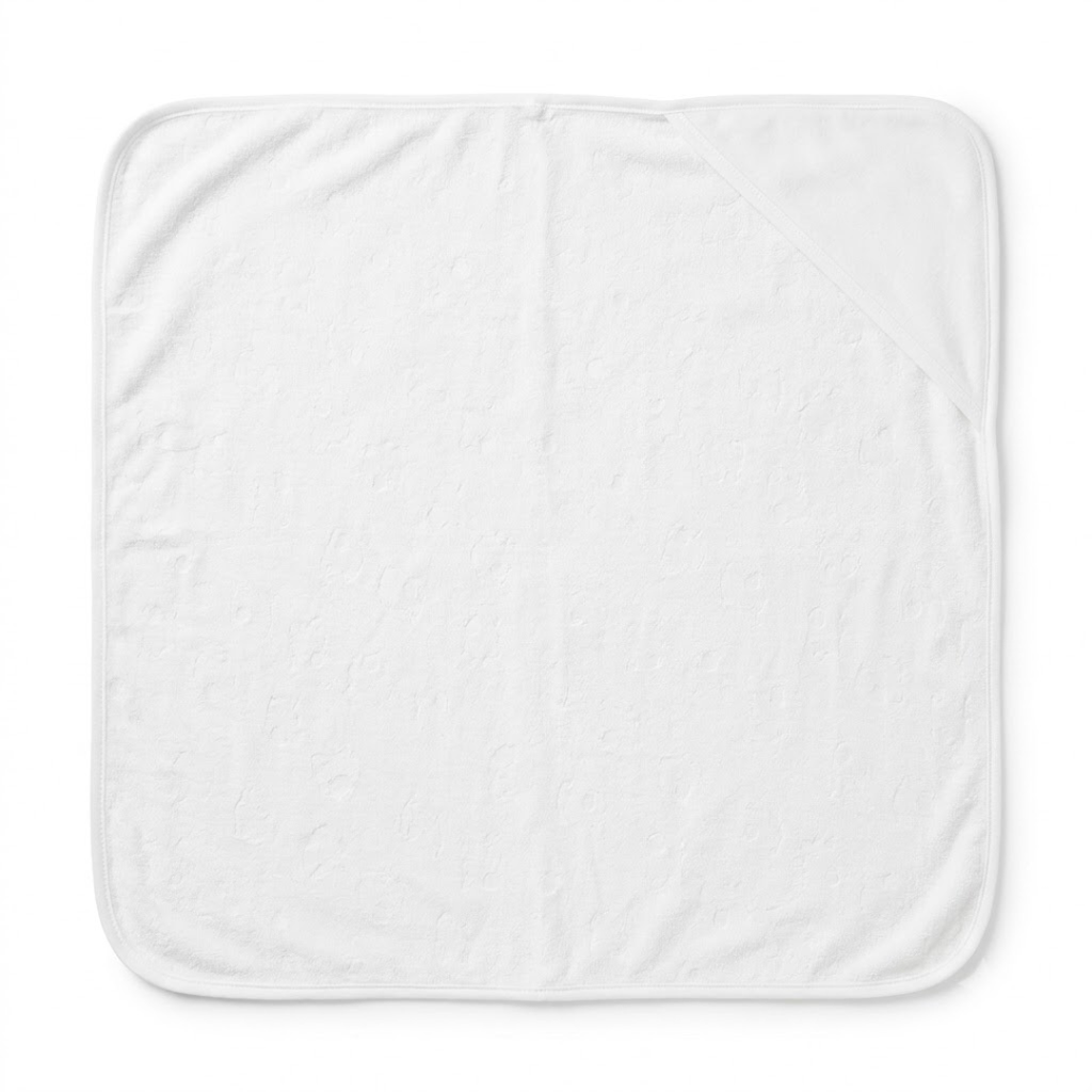 Printed Bunny Baby Towel Hood & No Hood– 2 Piece Pack