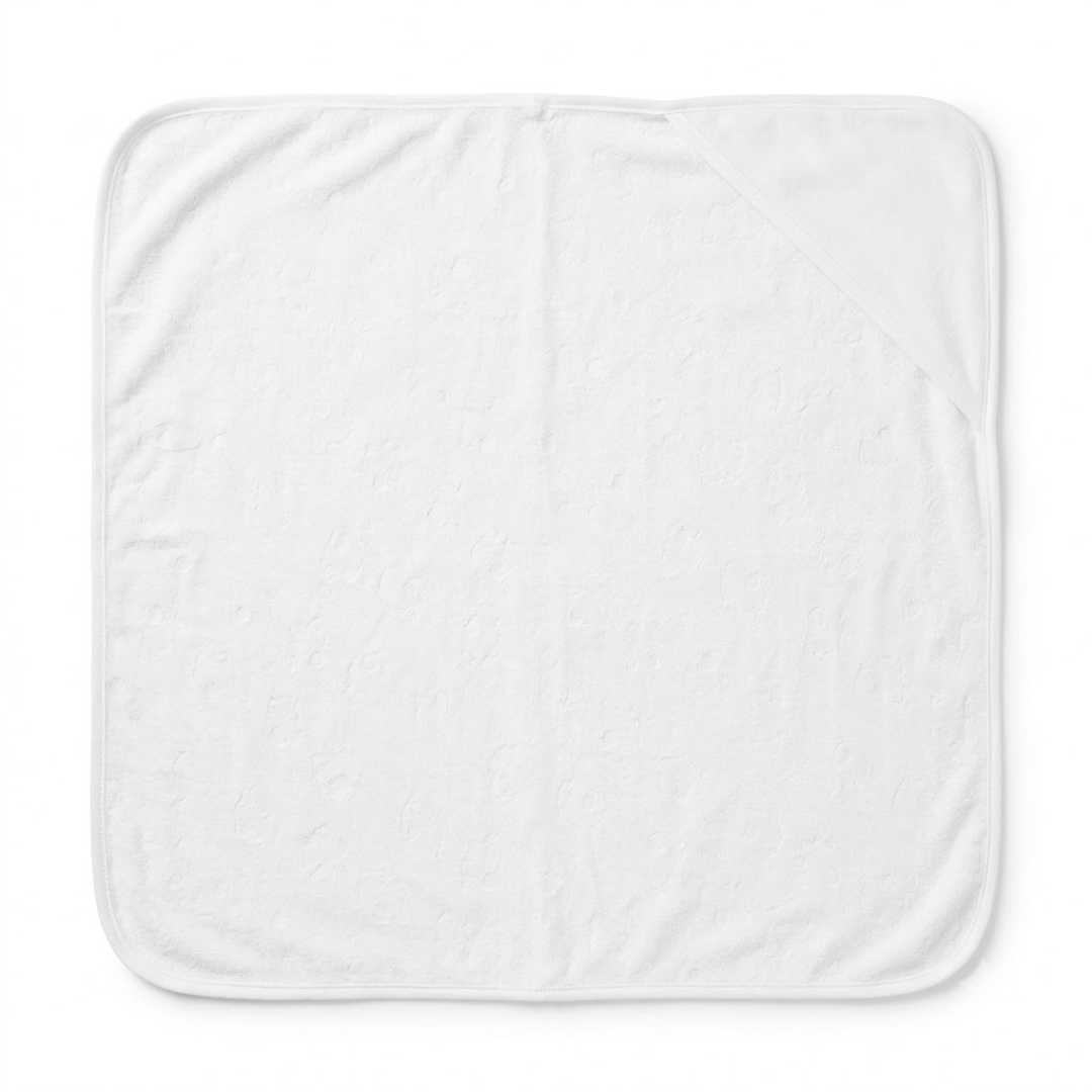 Printed Bunny Baby Towel Hood & No Hood– 2 Piece Pack