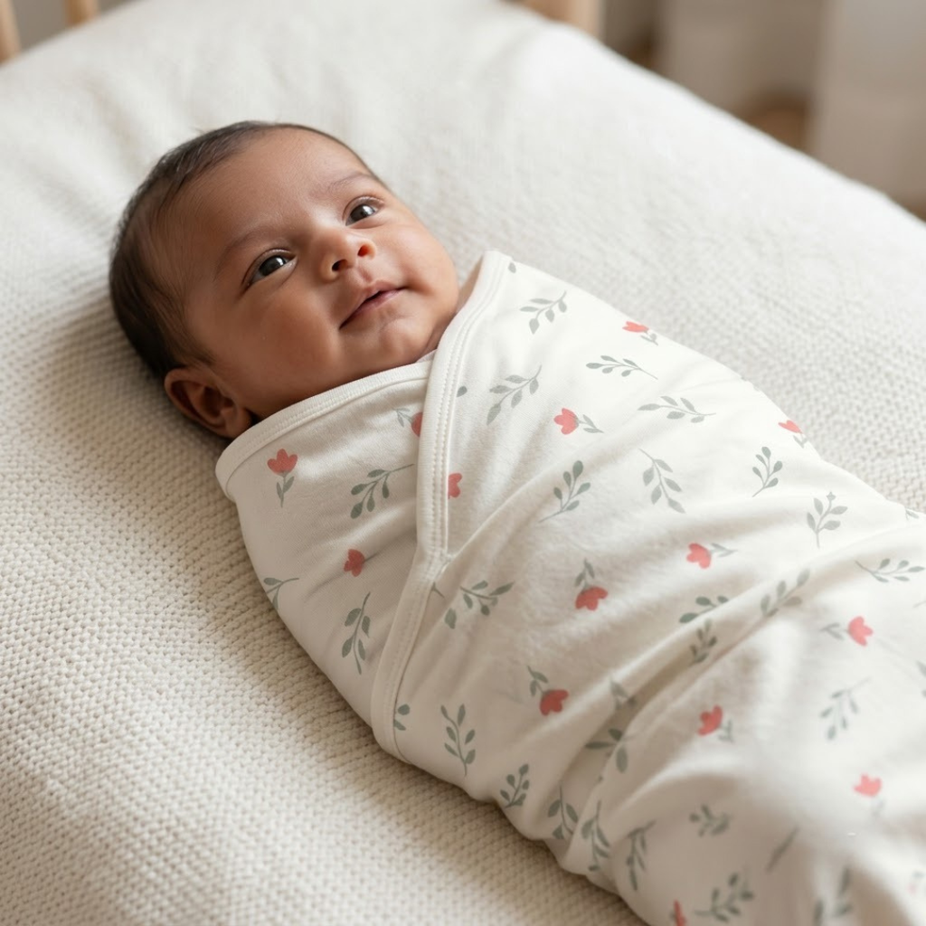 Printed Bunny Baby Towel Hood & No Hood– 2 Piece Pack
