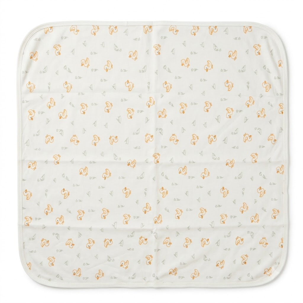 Printed Bunny Baby Towel Hood & No Hood– 2 Piece Pack
